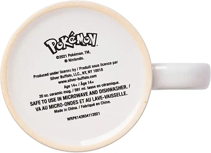 Pokemon Snorlax I Need Coffee 20oz Ceramic Mug