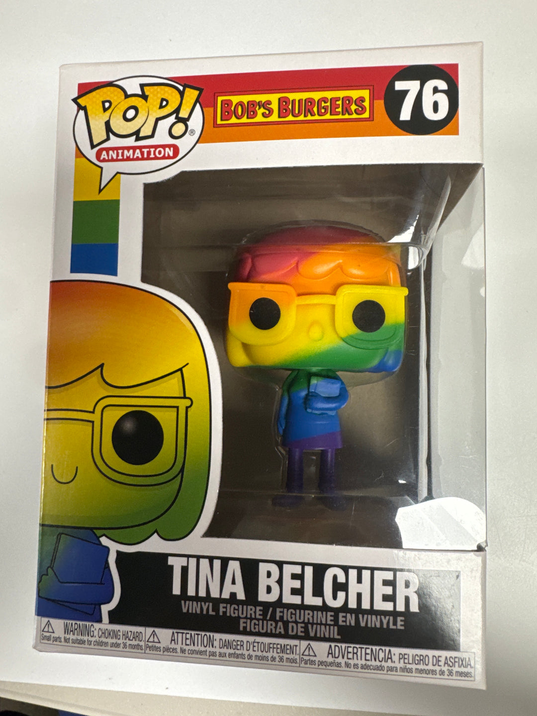Funko Pop! Tina Belcher (Pride) #76 Bob's Burgers FP73026