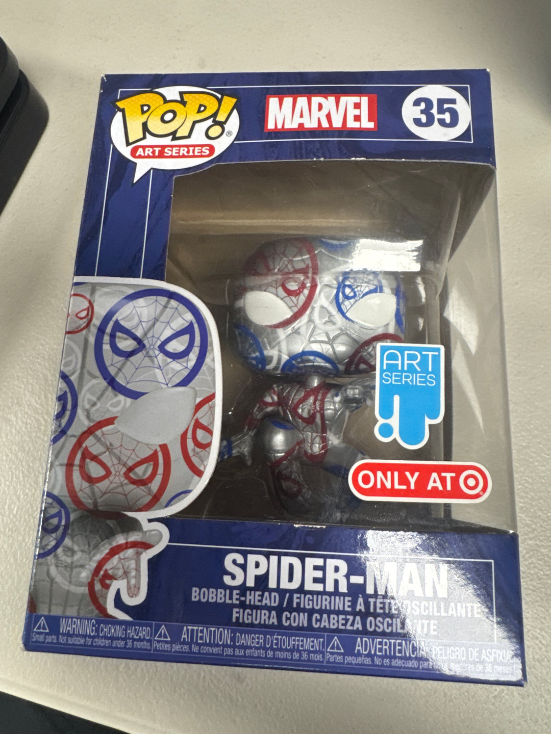 Funko Pop! Spider-Man Art Series #35 Target Marvel FP72126