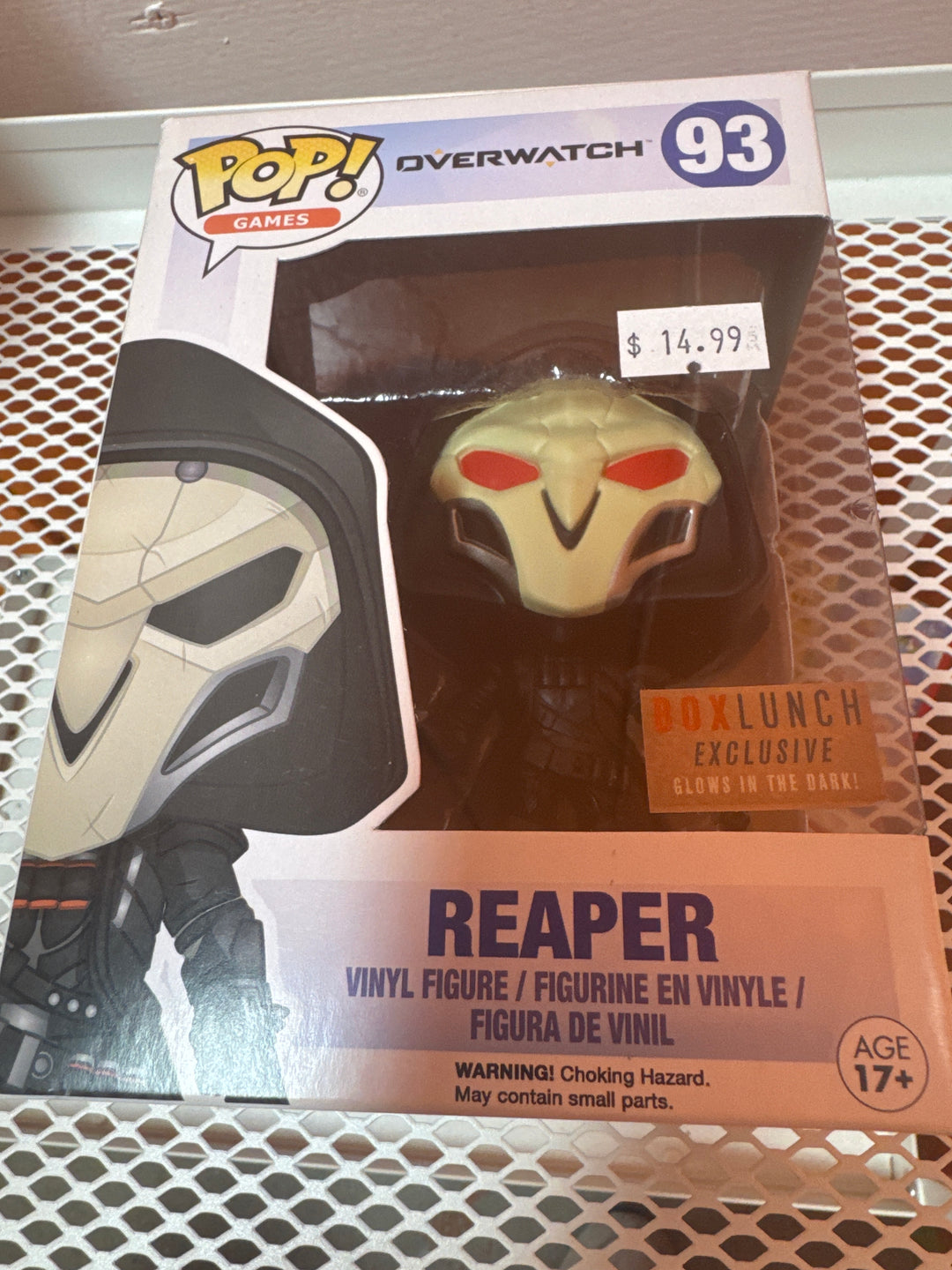 Funko Pop! Reaper #93 (Box Lunch) Overwatch FP41626
