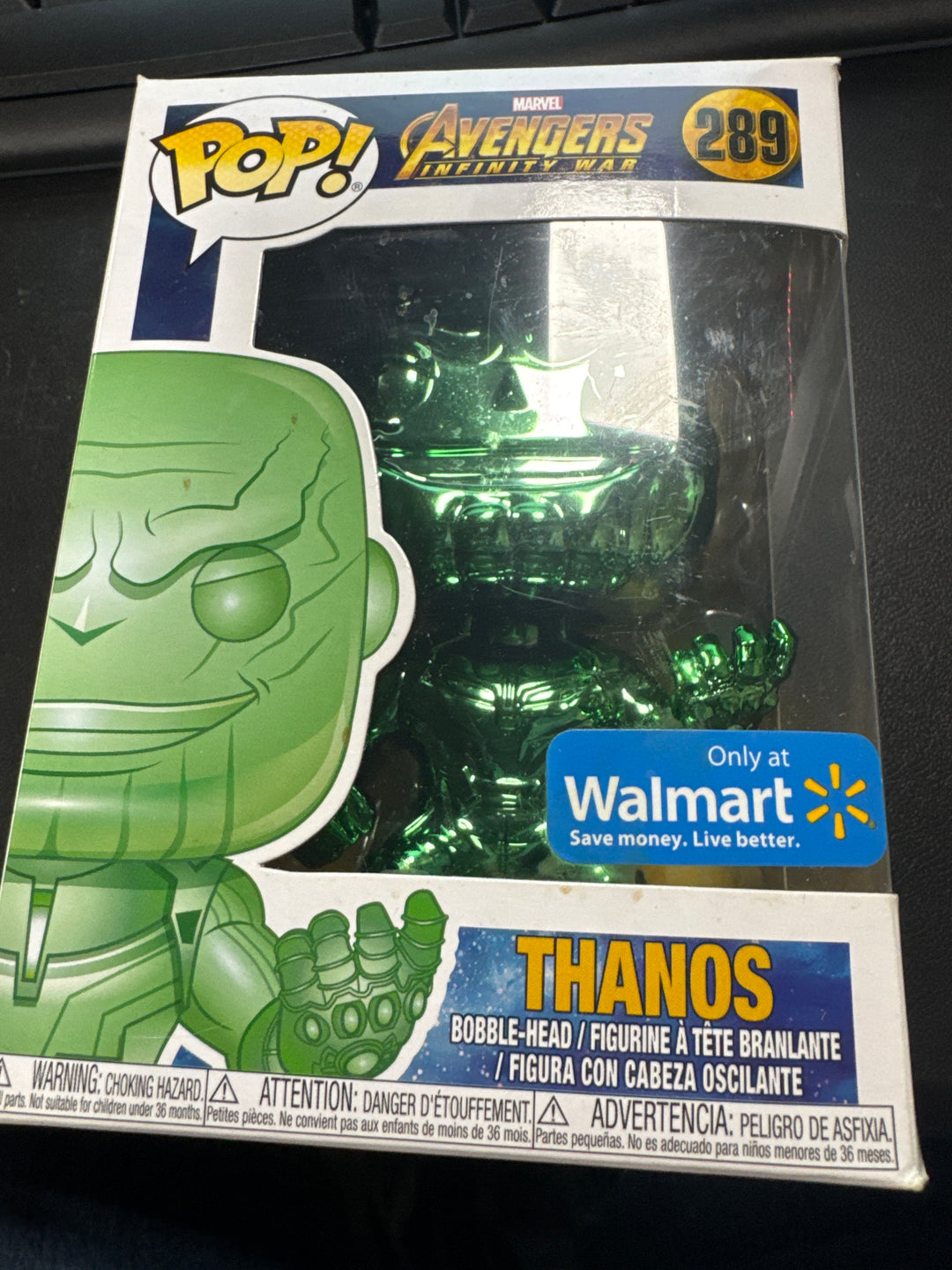 Funko Pop! Thanos (Green) #389 Walmart Marvel Avengers FP51526