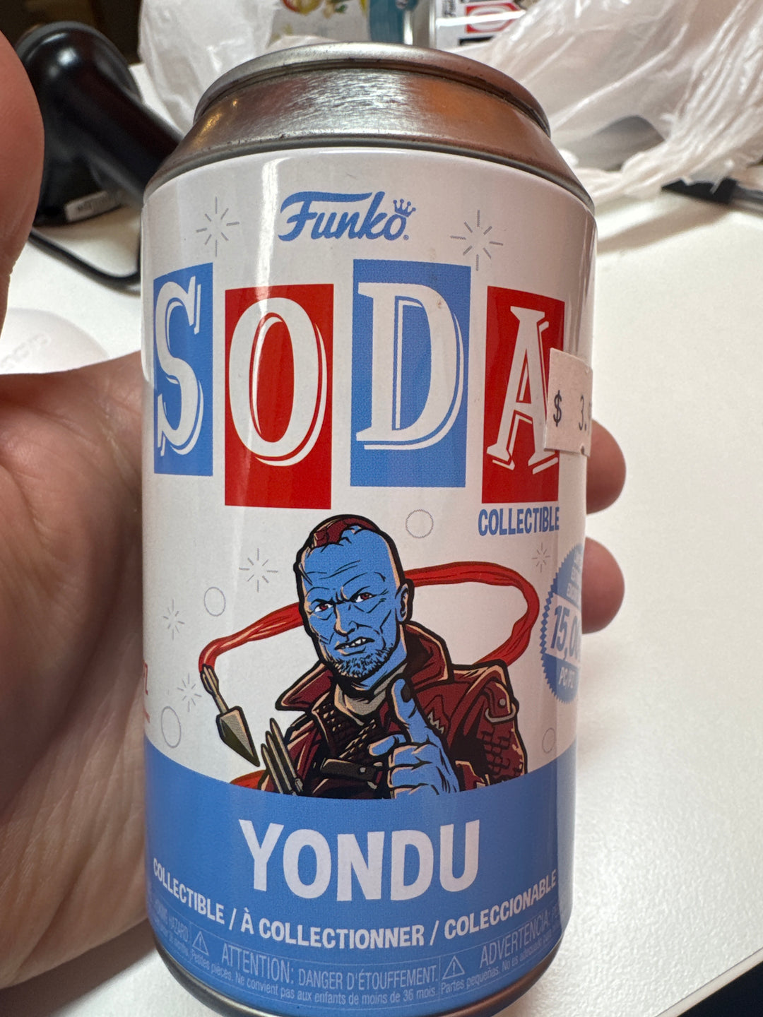 Funko Soda - Marvel Guardians of the Galaxy Yondu - Opened MD31626
