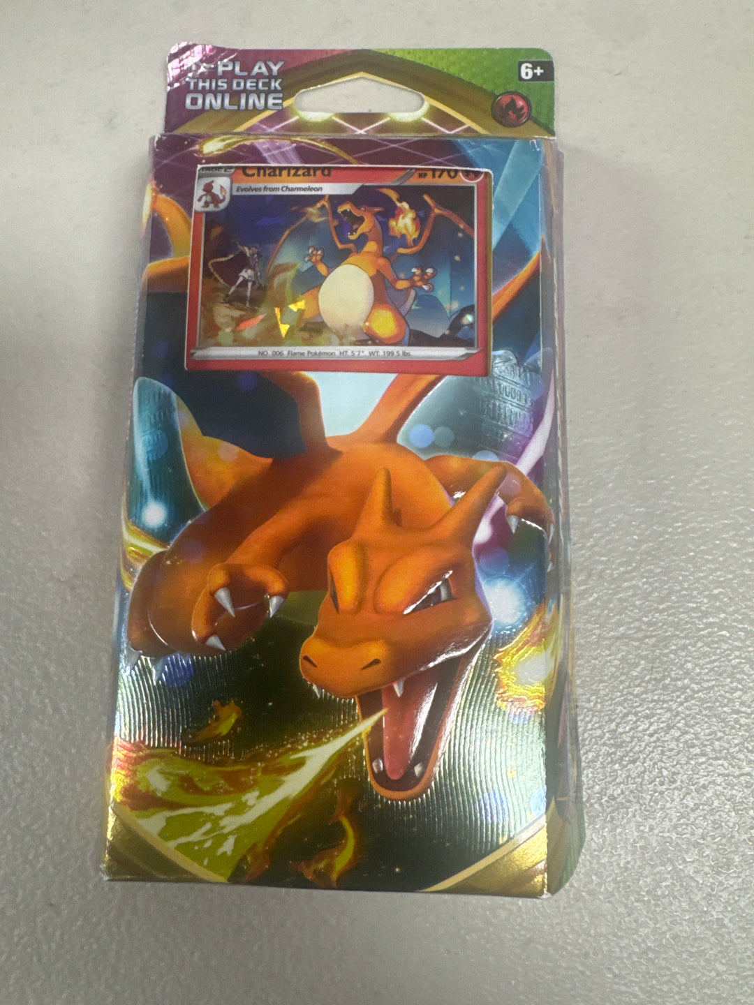 Pokemon Vivid Voltage Theme Deck Charizard  SWSH04: Vivid Voltage