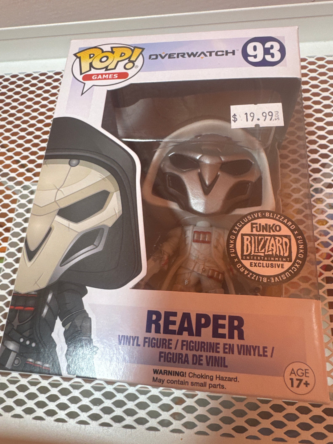 Funko Pop! Reaper #93 (Blizzard Exclusive)  Overwatch FP41626