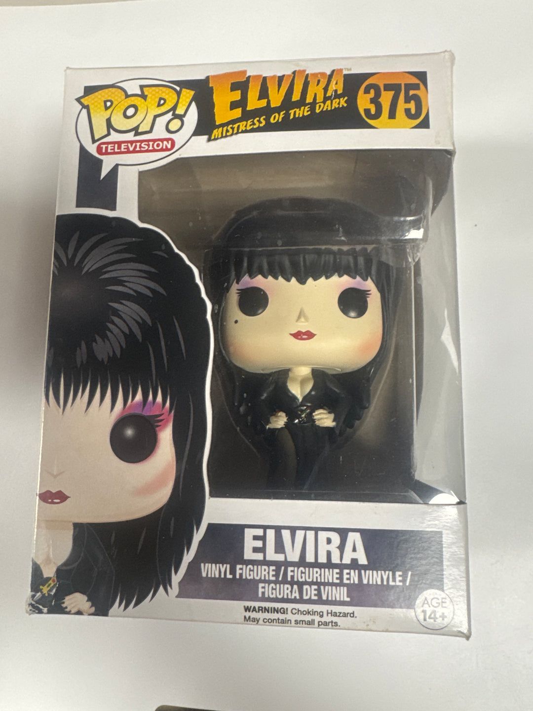 Funko Pop! Elvira #375 Mistress of the Dark DAMAGED BOX FP81126