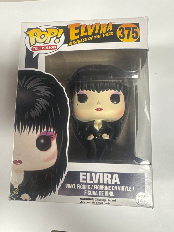 Funko Pop! Elvira #375 Mistress of the Dark DAMAGED BOX FP81126