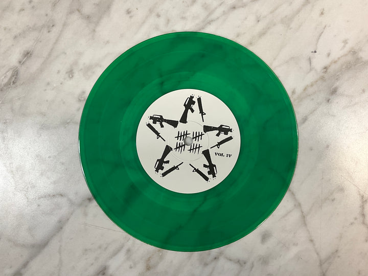 Anti-Flag / One If By Land - 20 Years of Hell: Volume 4 (February 2014 Green Translucent Vinyl, Numbered) Very Good Plus VR101726