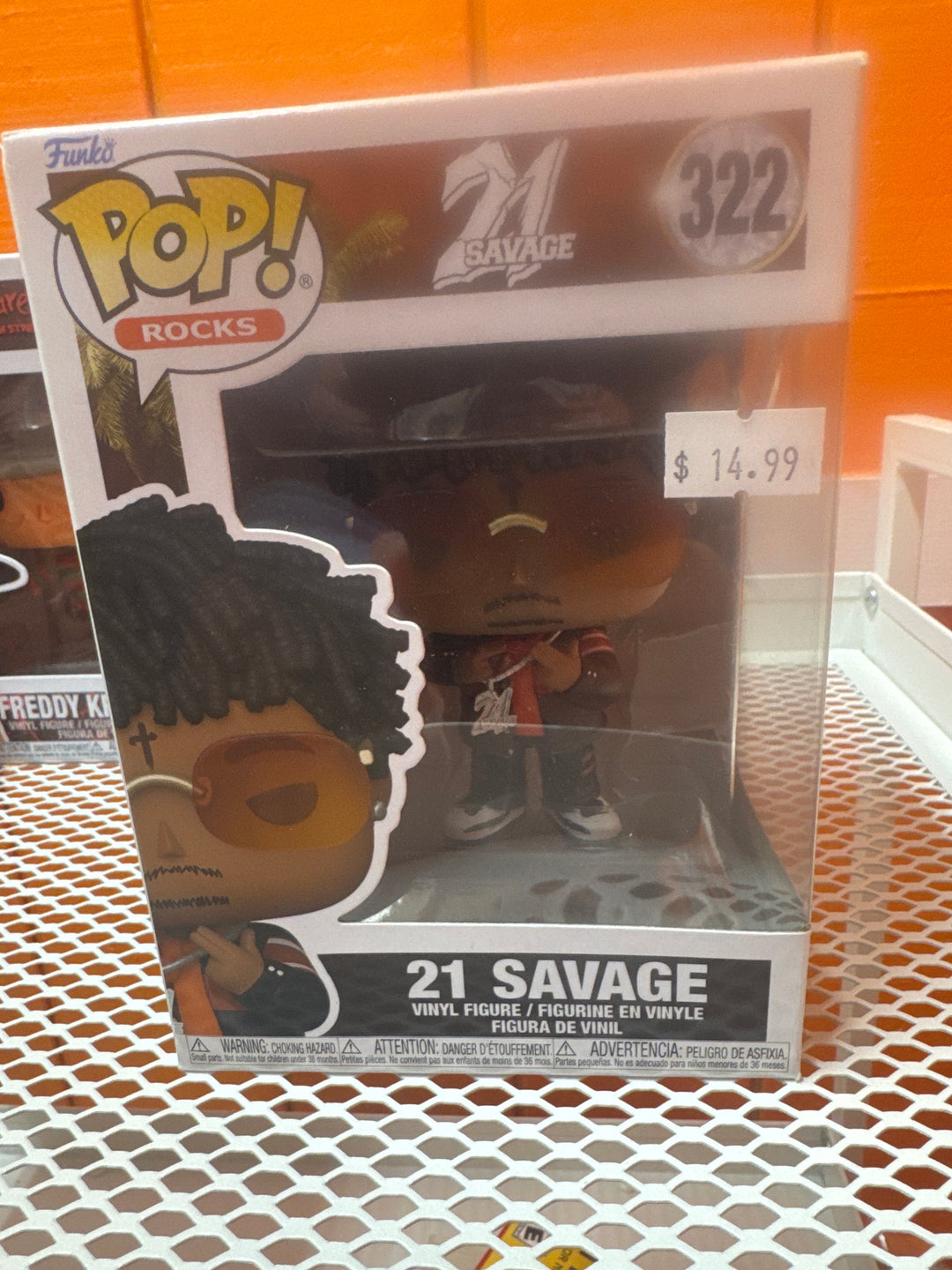 Funko Pop! 21 Savage #322 FP4626