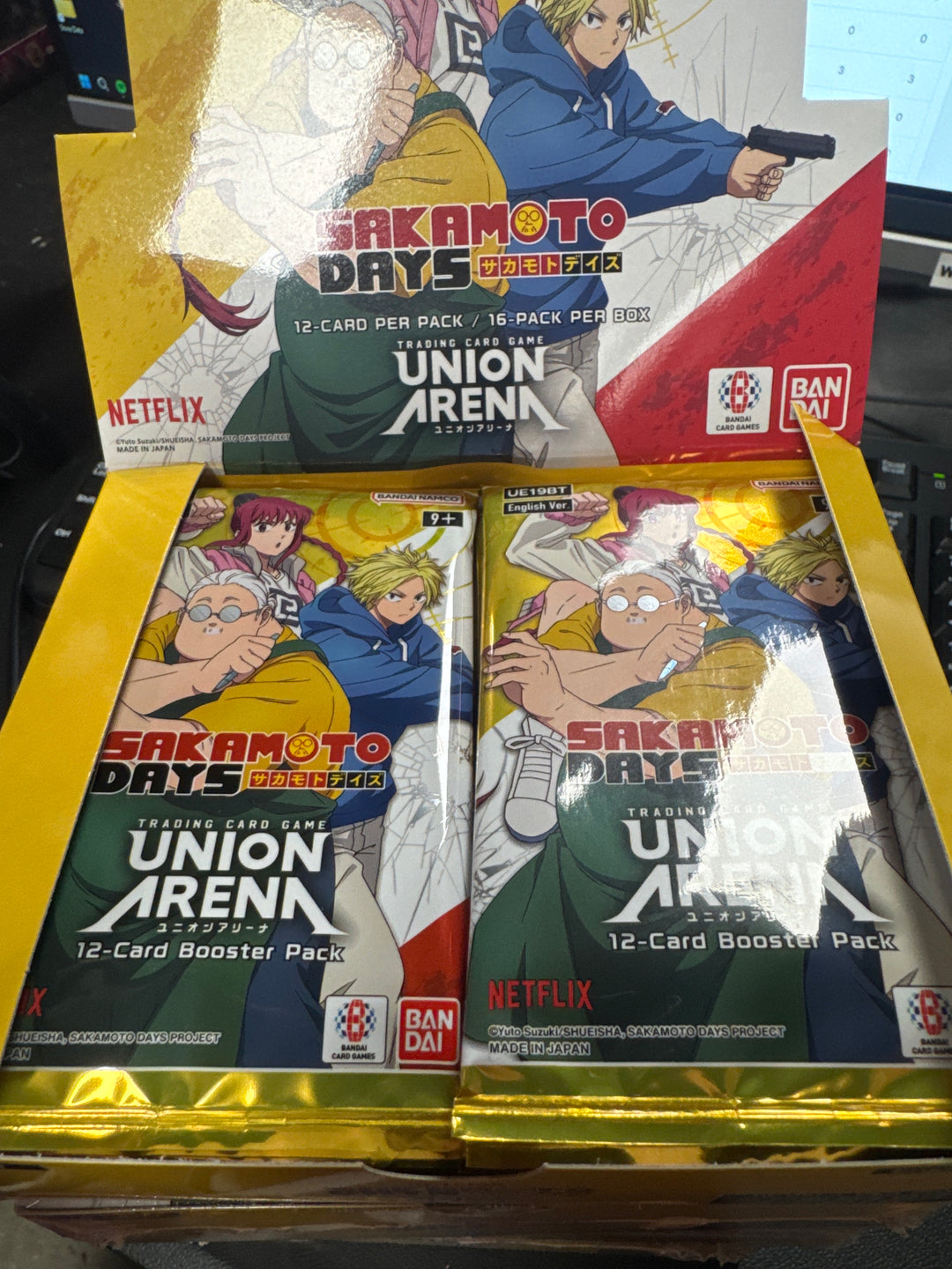 Union Arena: Sakamoto Days Booster Pack or Box (1 box per person)