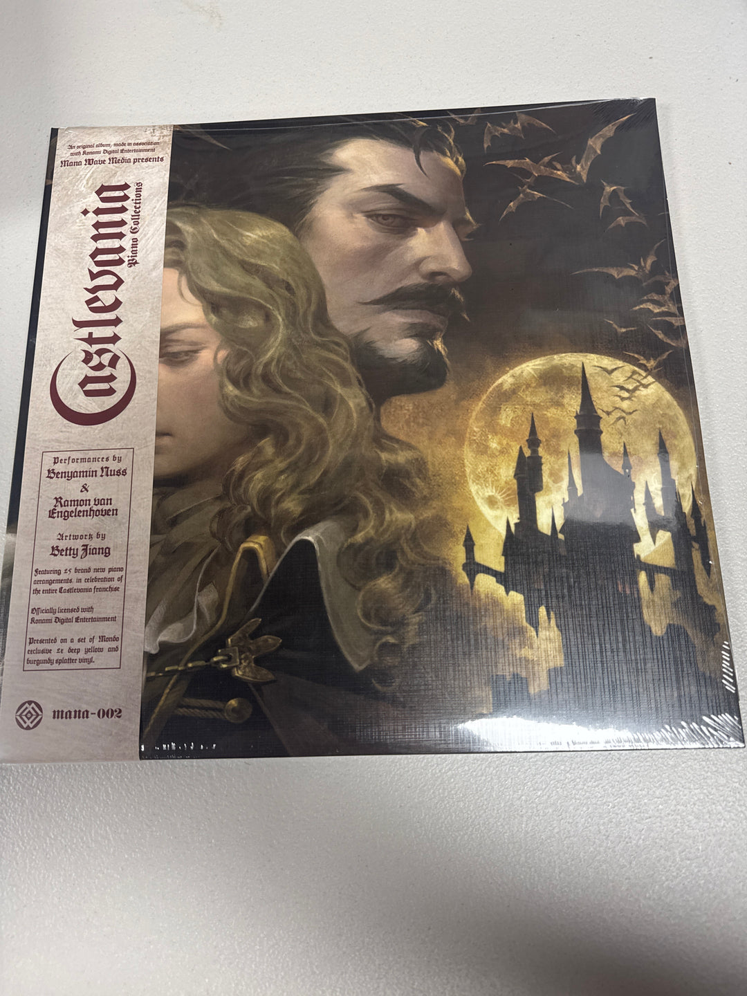 Castlevania: Piano Collections / Album / 2LP White & Red Vinyl Record NEW NVR52926