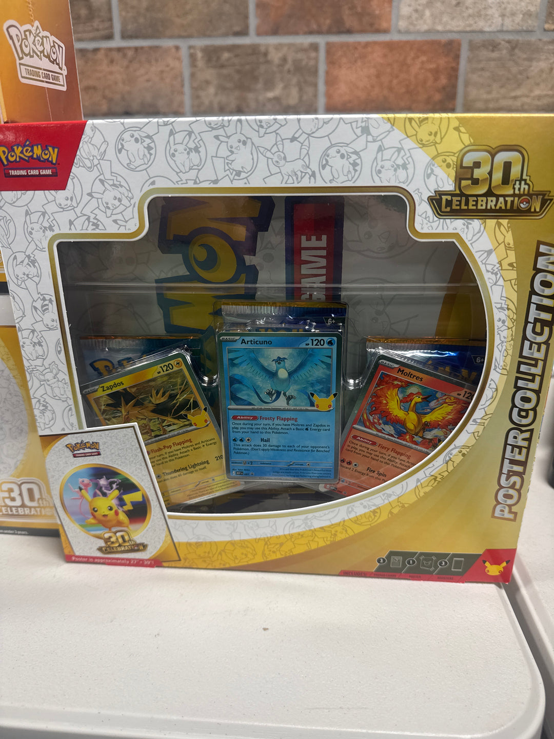 Pokemon TCG: 30th Celebration- Poster Collection (1 Per Person) In Store Pick Up Only