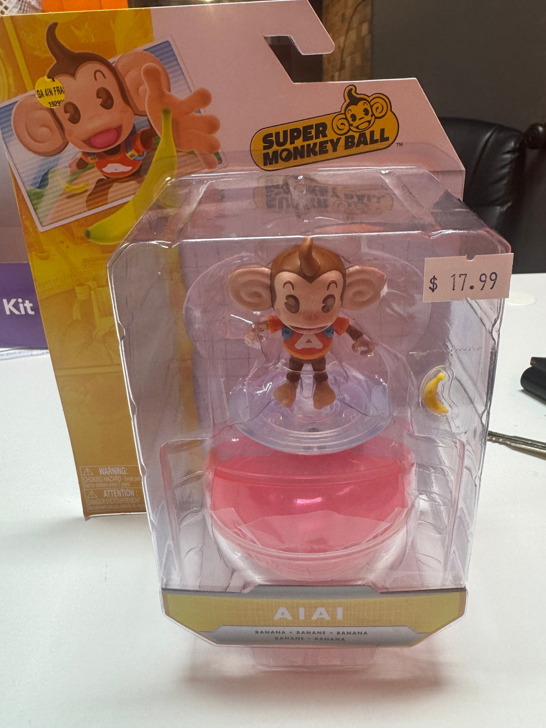 Jakks Pacific 4 Inch - Action Figure Super Monkey Ball AIAI MD31126