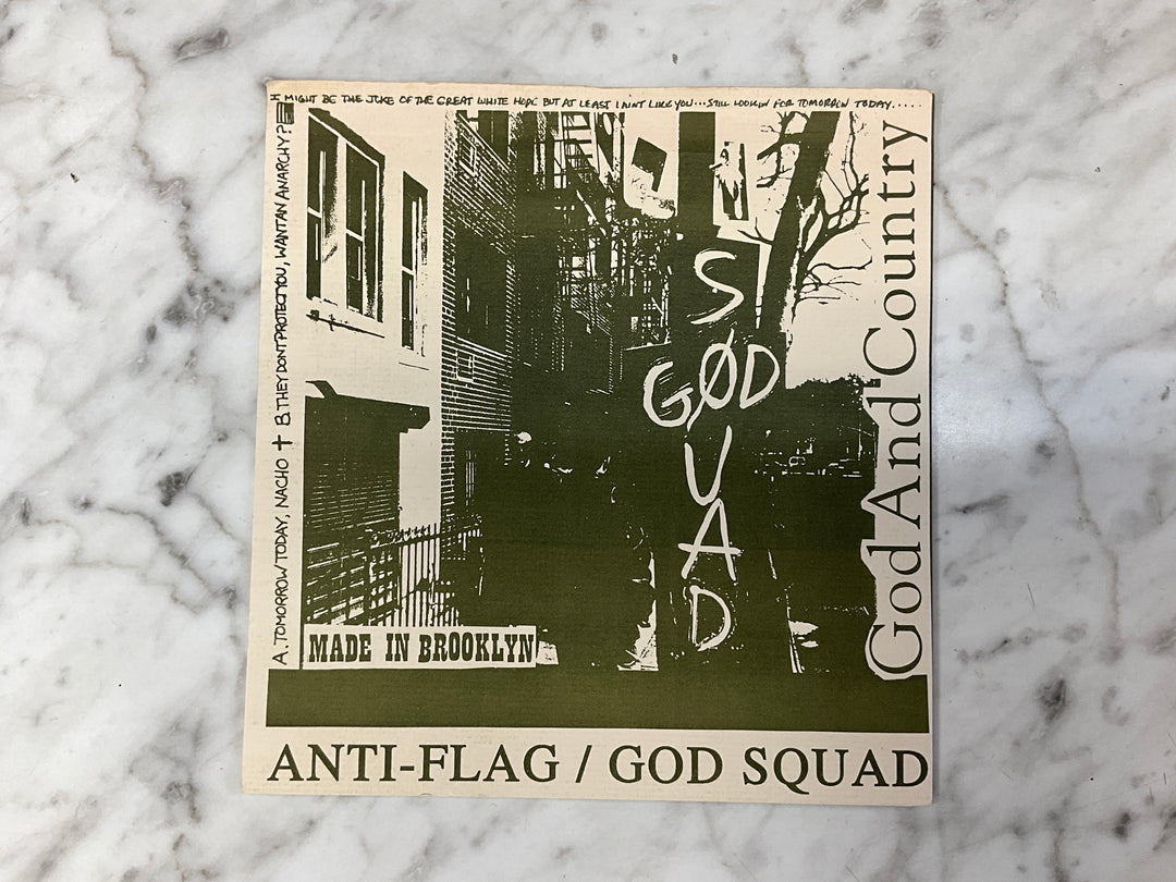 God Squad / Anti-Flag - God Country (1996) Very Good Plus VR101726