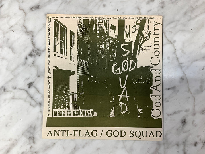 God Squad / Anti-Flag - God Country (1996) Very Good Plus VR101726