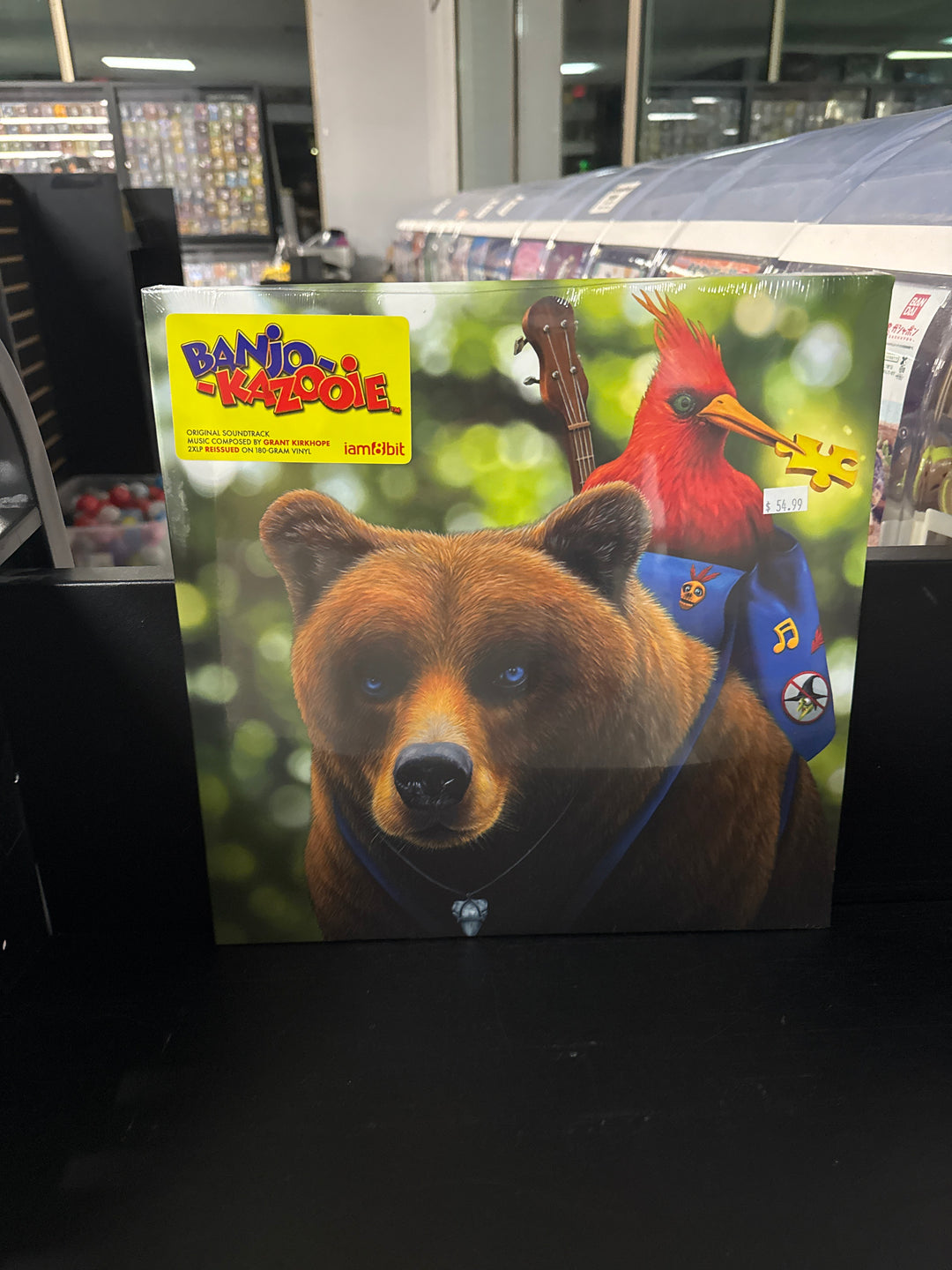 Banjo-Kazooie / Album / 2LP Jigsaw Gold Vinyl Record MD12225