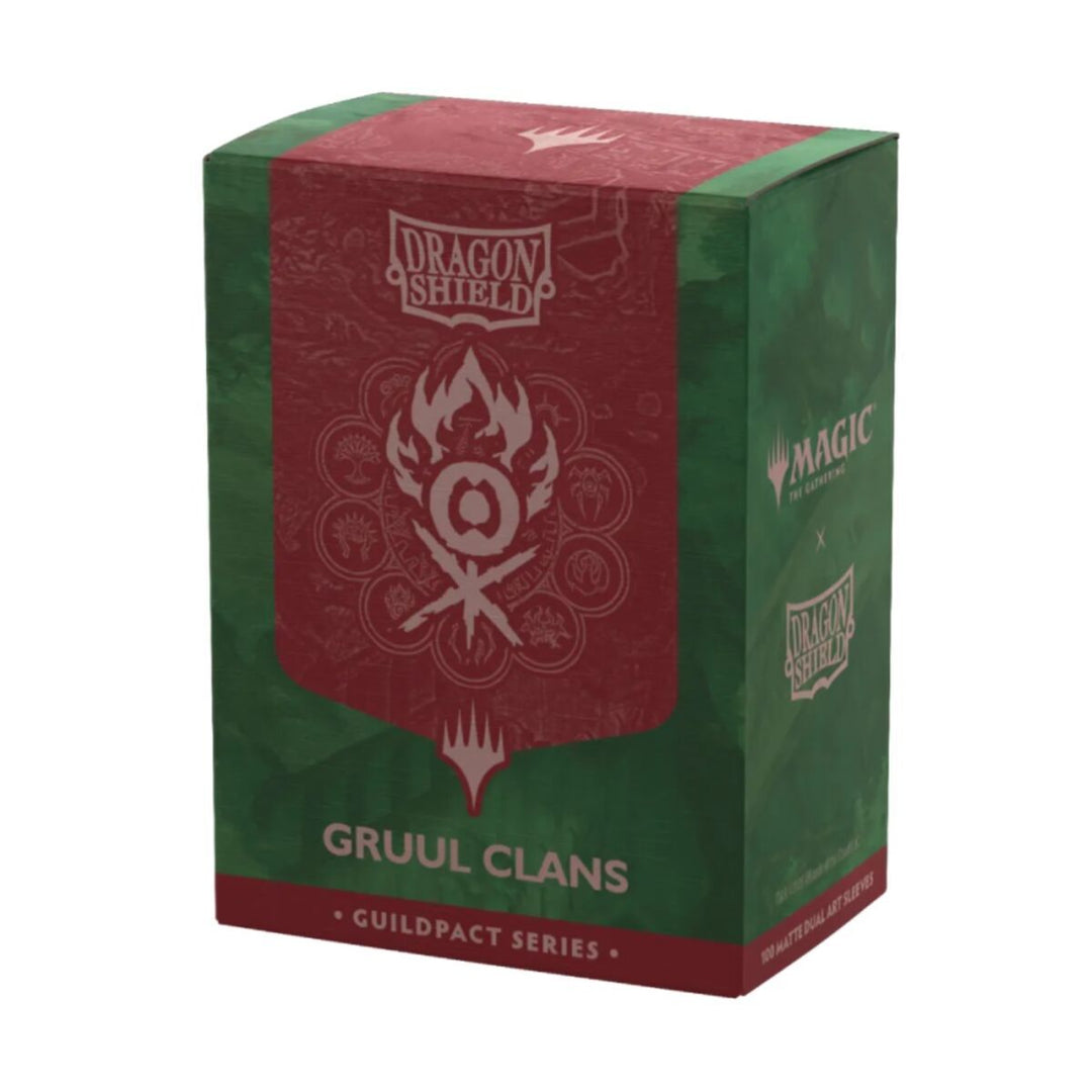 Dragon Shield Sleeves: Standard DUAL-Matte Magic: The Gathering Guildpact Series-Grull Clans' Art (100 ct.) NA82026