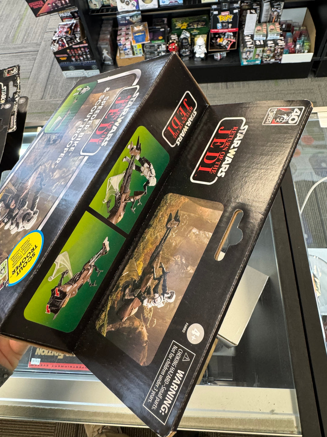 Hasbro STAR WARS 3.75in Speeder Bike and Scout Trooper Action Figure (F6882) 36251