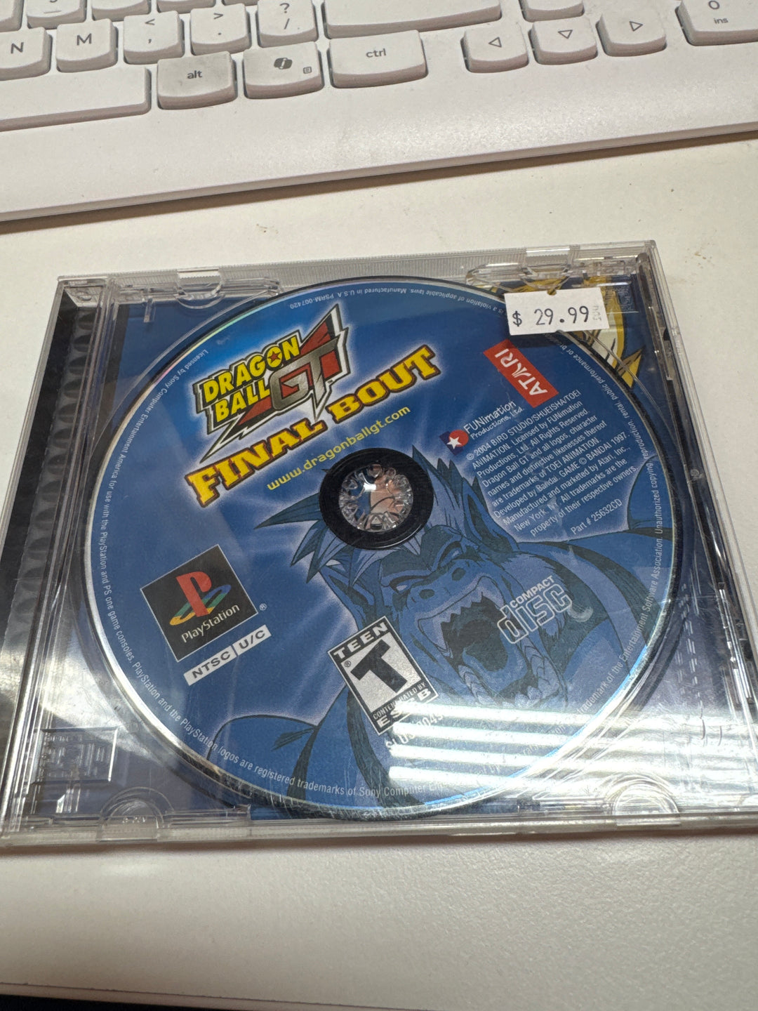 Dragon Ball GT Final Bout (Atari Version) - PS1 DI41326