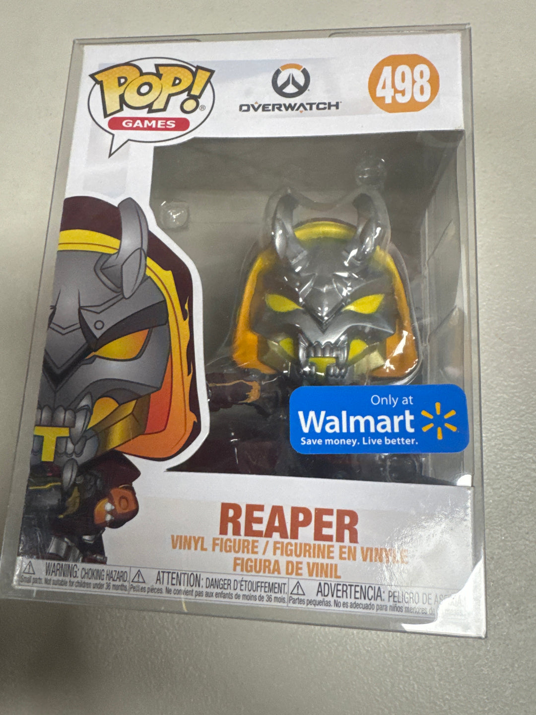Funko Pop! Reaper #498 Walmart Overwatch FP82126