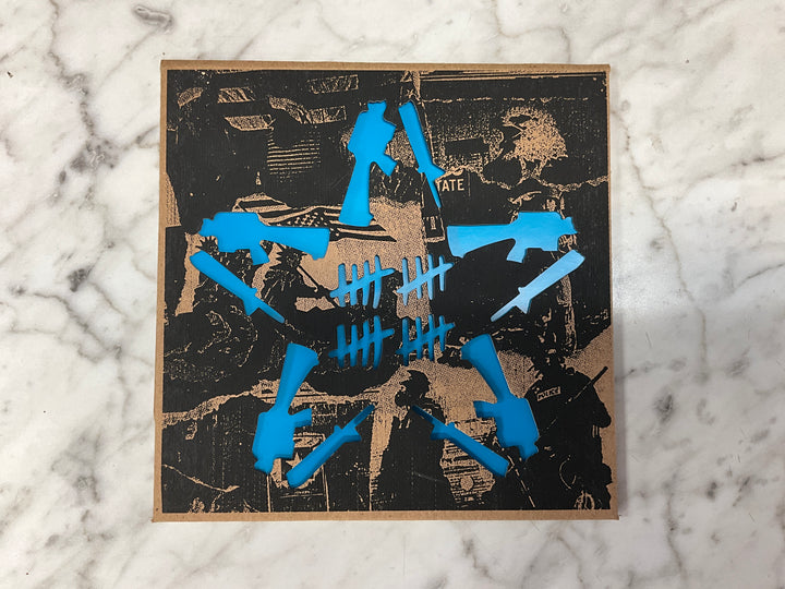 Anti-Flag / All Dinosaurs - 20 Years of Hell: Volume 2 (October 2013 Blue Translucent Vinyl, Numbered) Very Good Plus VR101726