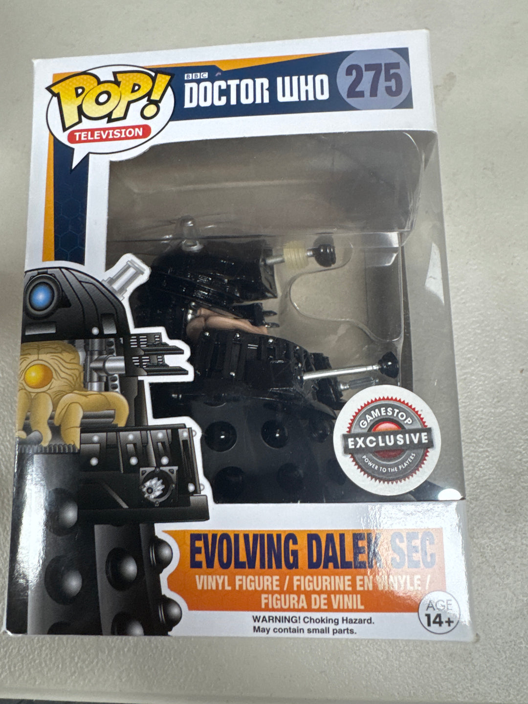 Funko Pop! Evolving Dalek Sec #275 Gamestop Doctor Who FP101326