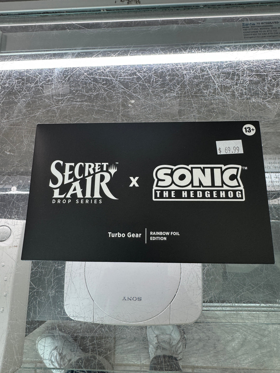 Secret Lair - Sonic The Hedgehog: Turbo Gear: Rainbow Foil Edition - Magic the Gathering