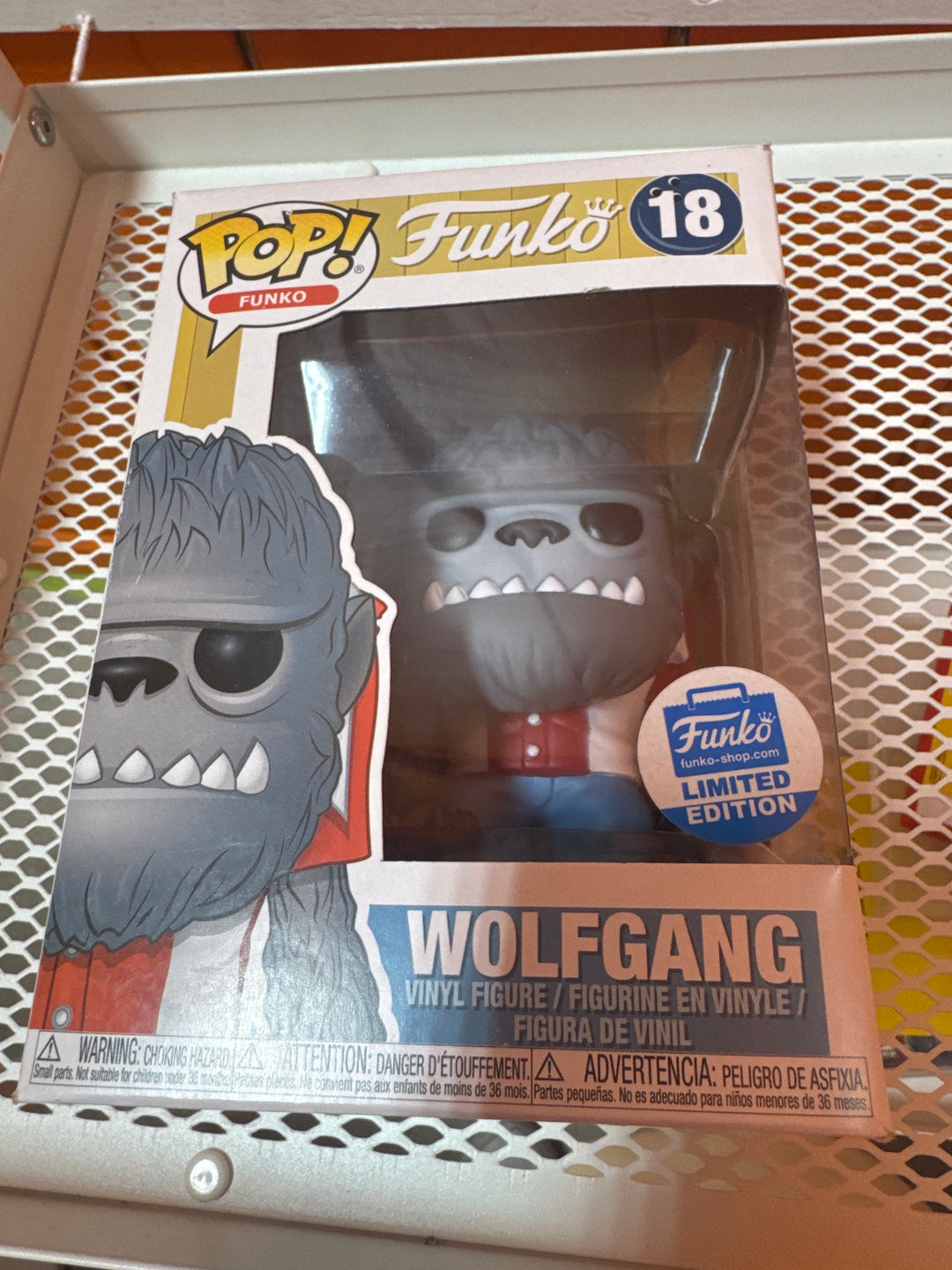 Funko Pop!: Wolfgang Spastik Plastik #18 (Funko Limited Edition) FP4826
