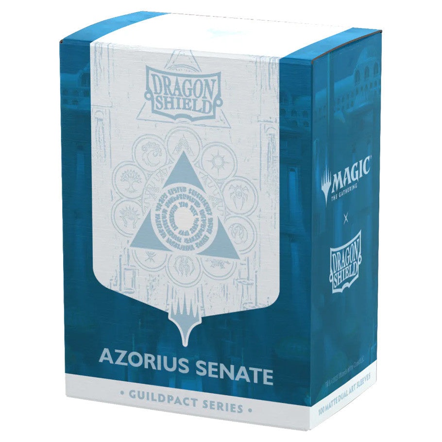 Dragon Shield Sleeves: Standard DUAL-Matte Magic: The Gathering Guildpact Series-Azorious Senate' Art (100 ct.) NA82026