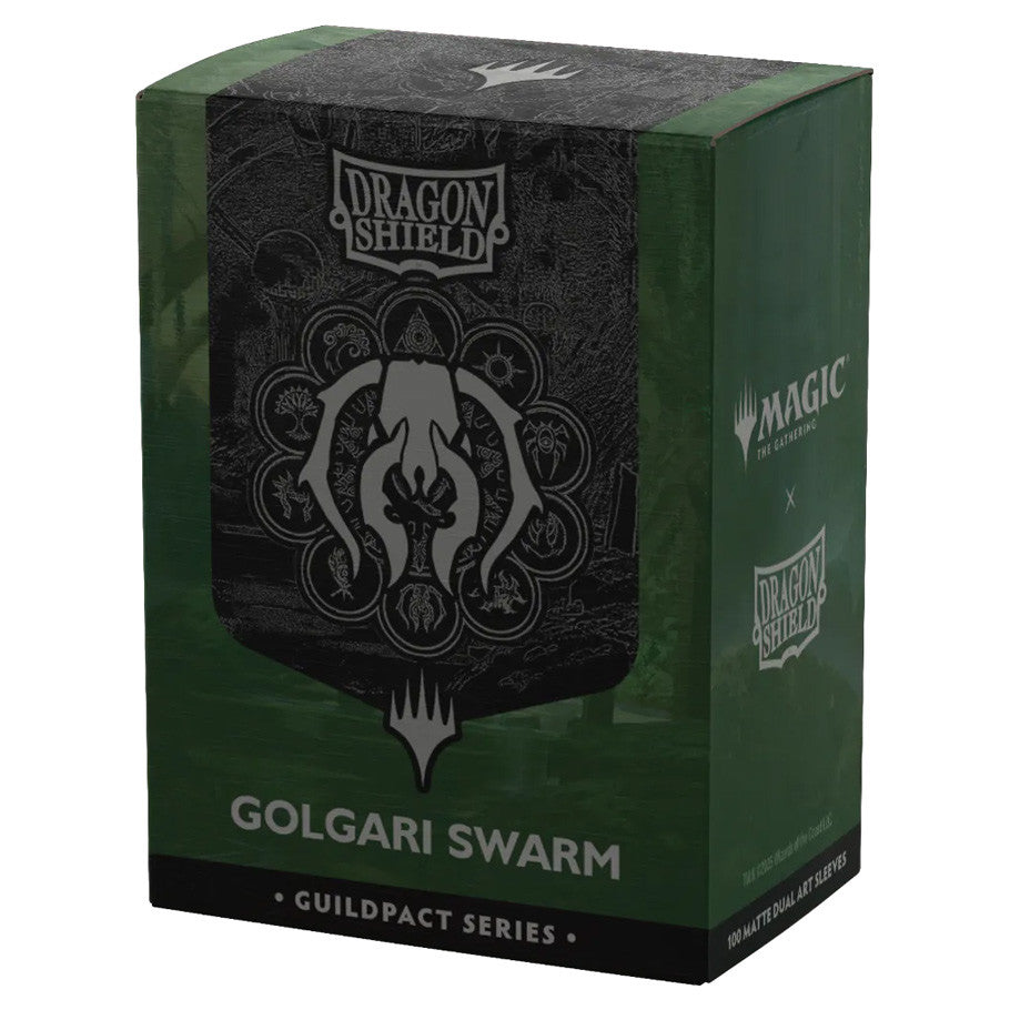 Dragon Shield Sleeves: Standard DUAL-Matte Magic: The Gathering Guildpact Series-Golgari Swarm' Art (100 ct.) NA82026