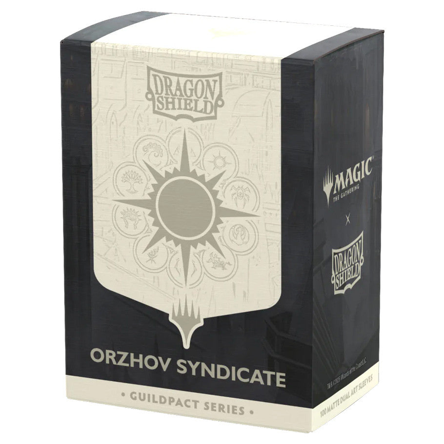 Dragon Shield Sleeves: Standard DUAL-Matte Magic: The Gathering Guildpact Series-Orzhov Syndicate' Art (100 ct.) NA82026
