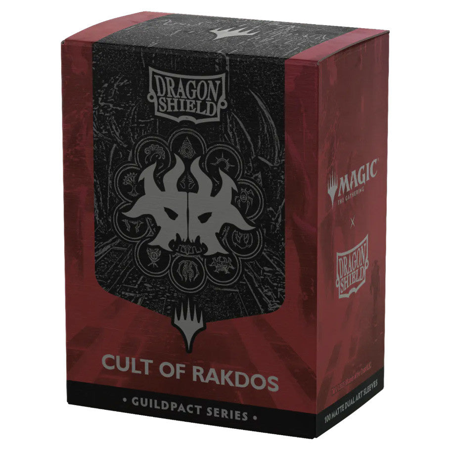 Dragon Shield Sleeves: Standard DUAL-Matte Magic: The Gathering Guildpact Series-Cult of Rakdos' Art (100 ct.) NA82026