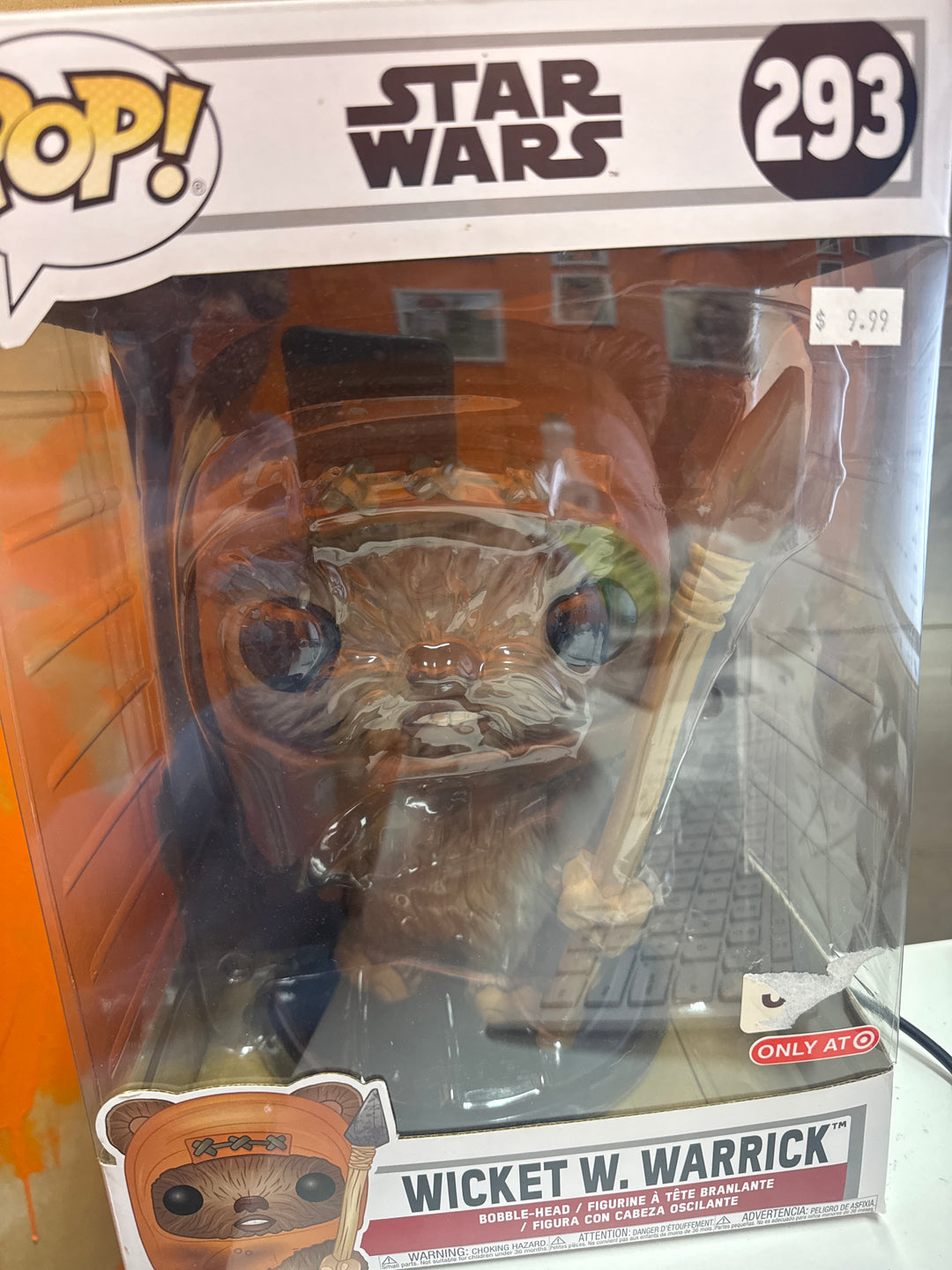 Funko Pop! Wicket W. Warrick #293 Large (Target) Star Wars FP51226