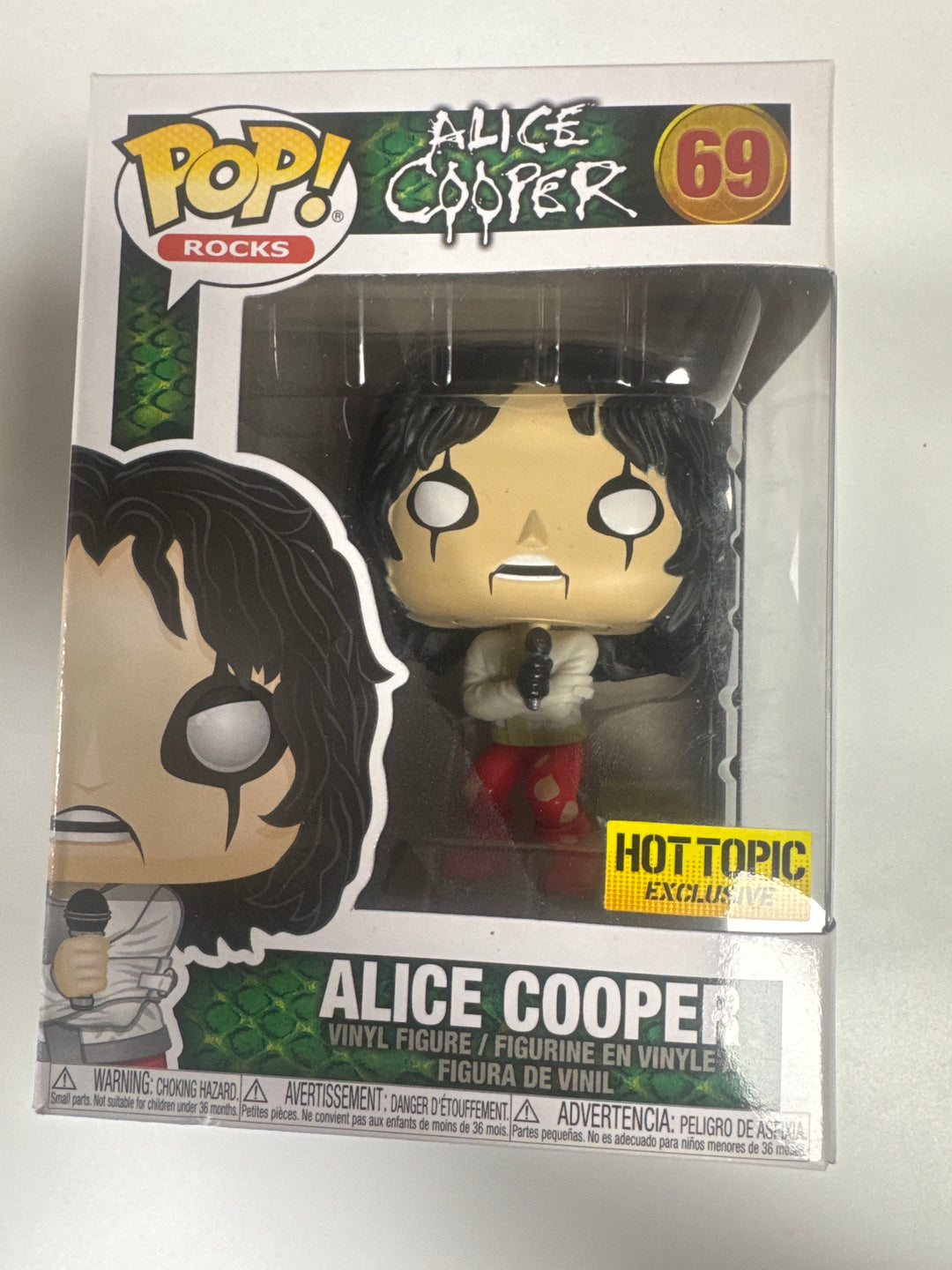 Funko Pop! Alice Cooper #69 Hot Topic  FP81126
