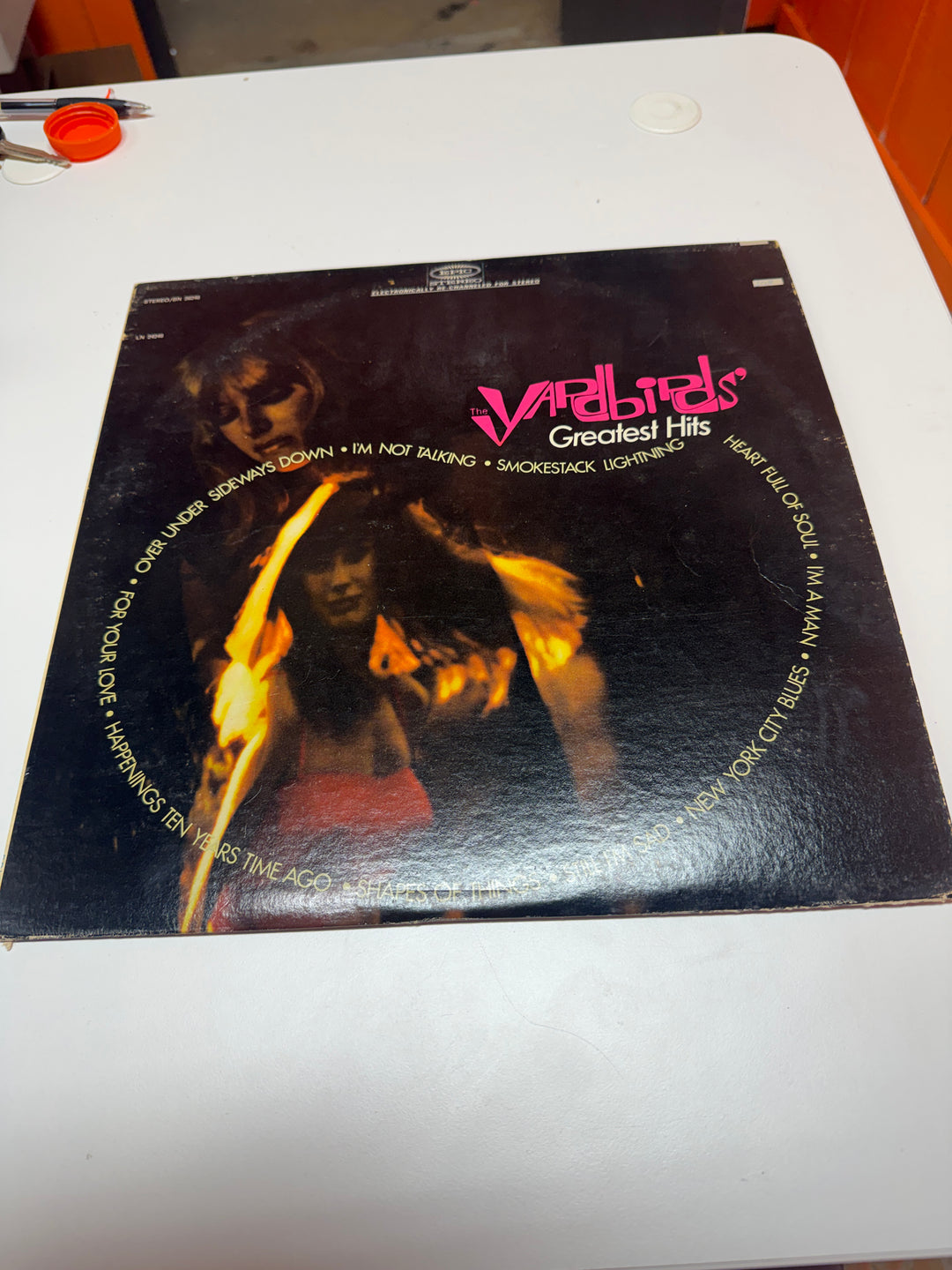 The Yardbirds' Greatest Hits (NM Condition) Vinyl Record   VR31726