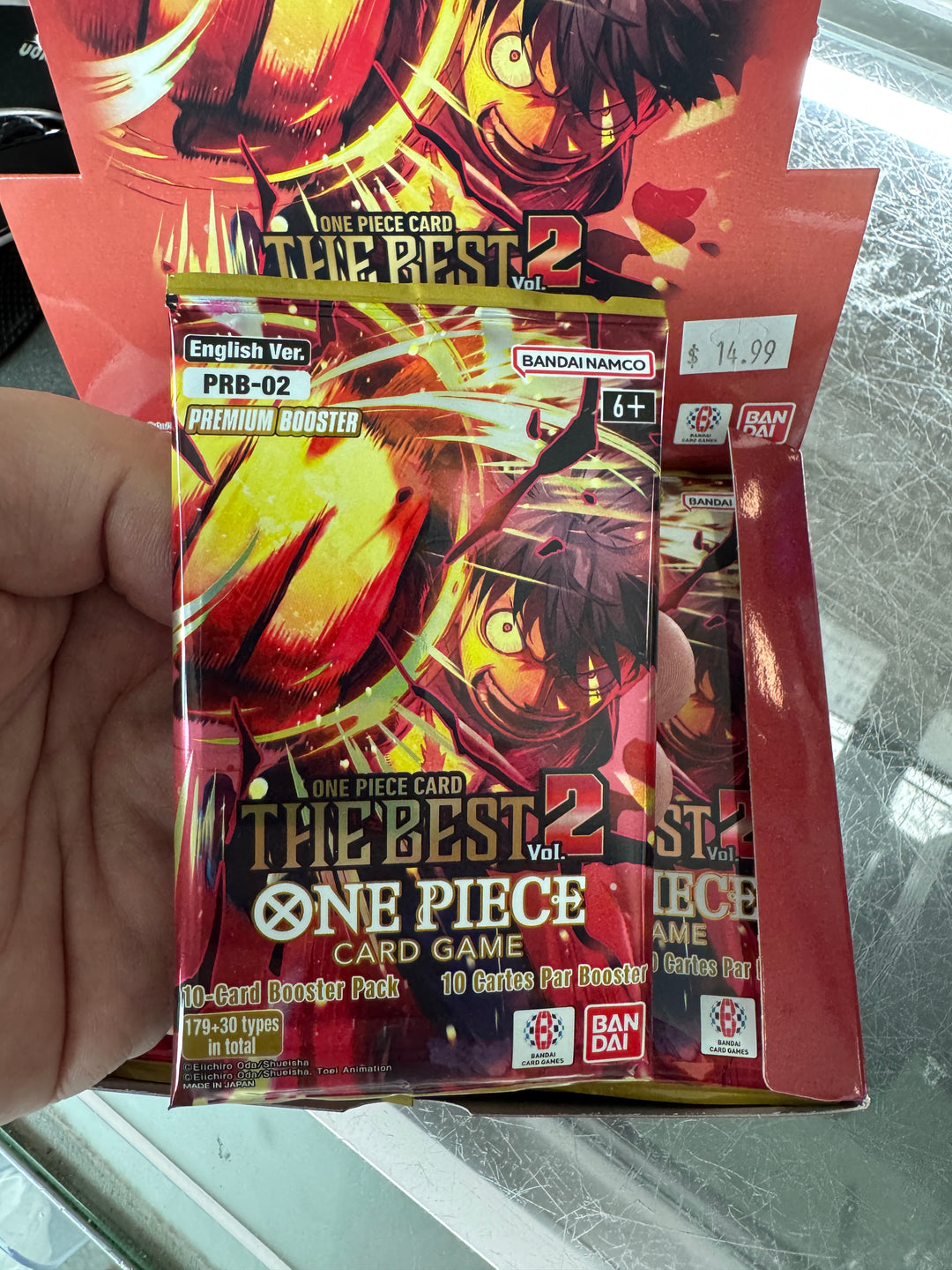 One Piece TCG Premium Booster Vol. 2  Booster Pack -The Best- Vol. 2 (PRB-02)