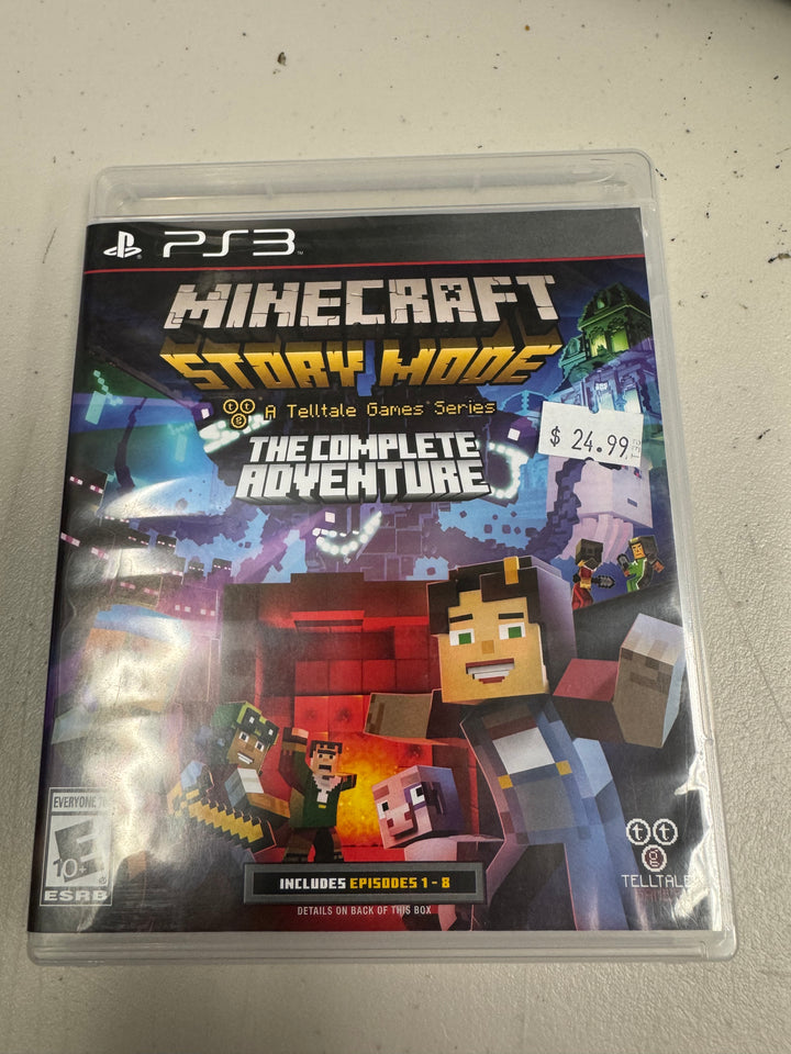 Minecraft: Story Mode Complete Adventure (Case Only) PS3 22825co