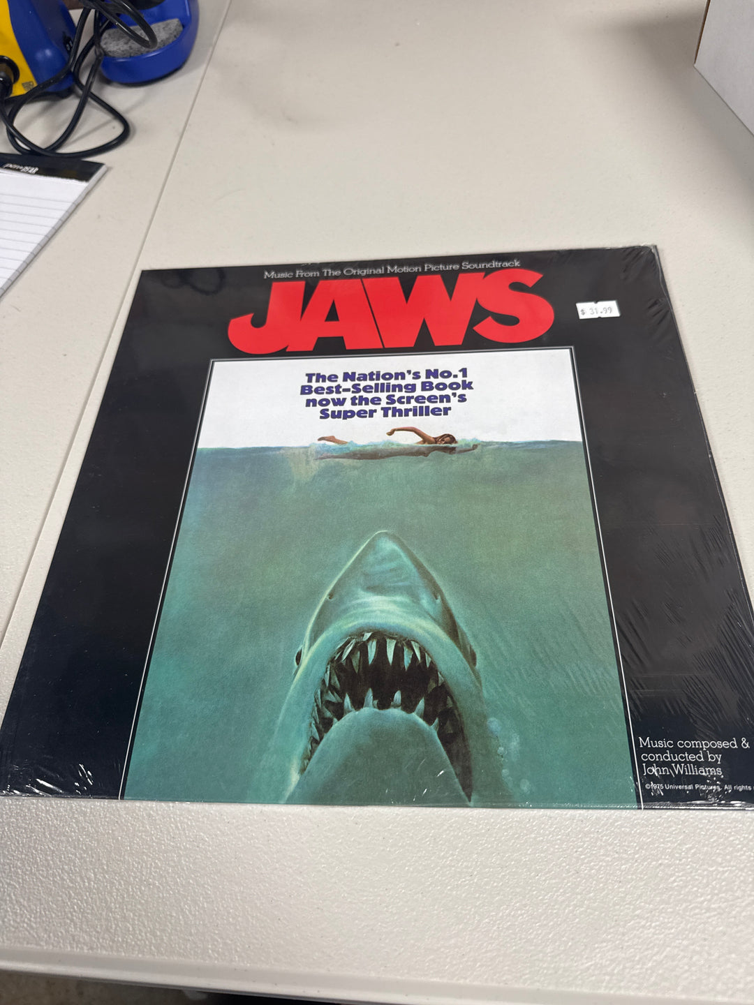 John Williams - Jaws (Soundtrack) [LP] Vinyl Record NVR51826
