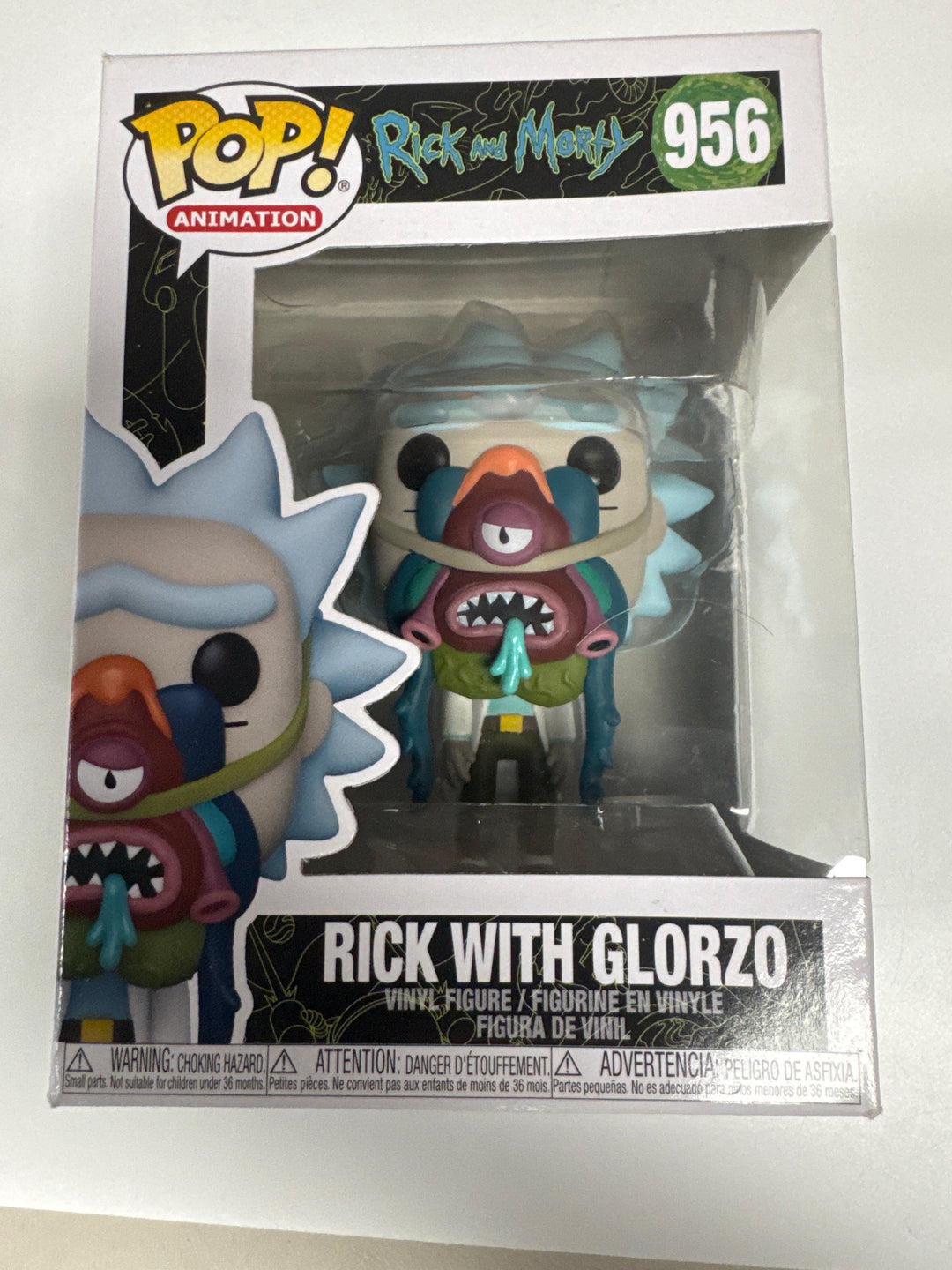 Funko Pop! Rick With Glorzo #956 Rick and Morty FP73026
