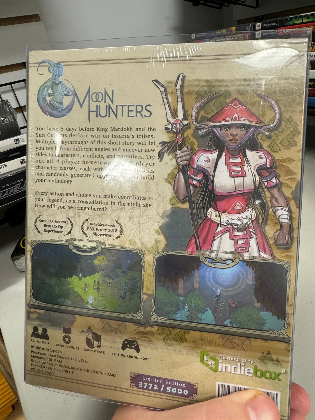 Moon Hunters - PC Indiebox Limited Edition -NEW m7124