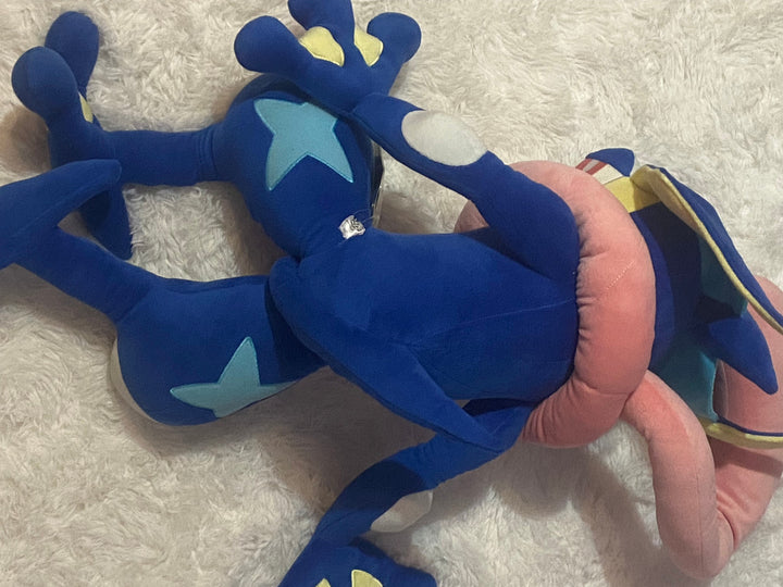 Little Buddy Pokémon Greninja Big More Plush with Keychain