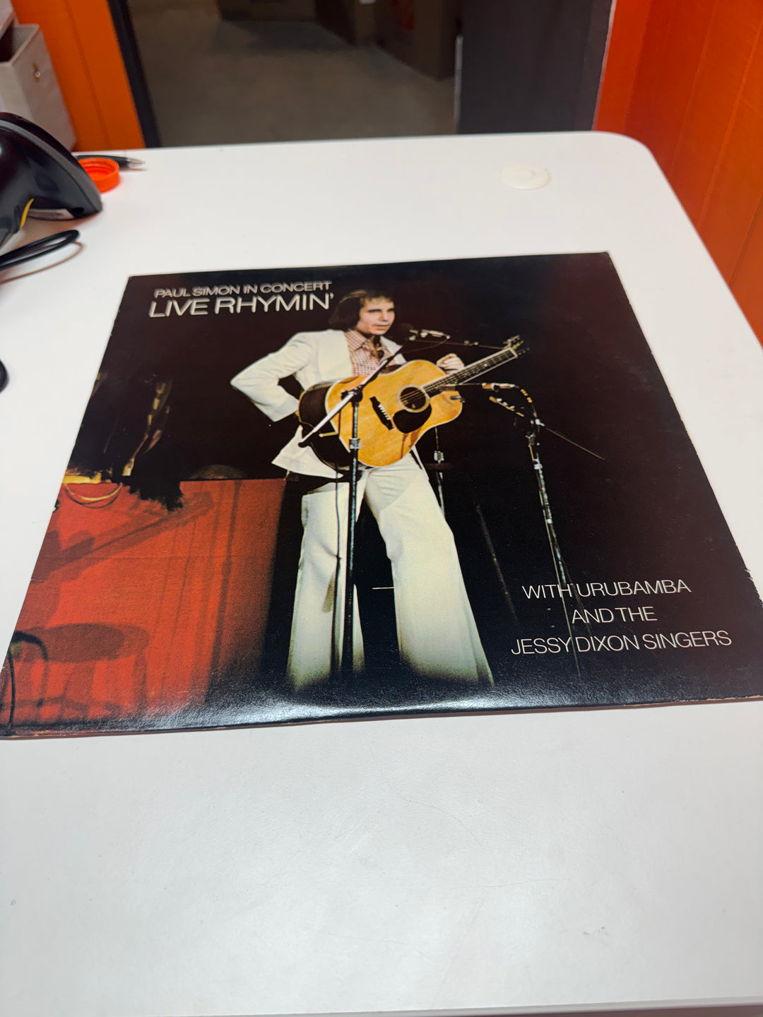 Paul Simon in Concert Live Rhymin' (NM Condition) Vinyl Record   VR31726