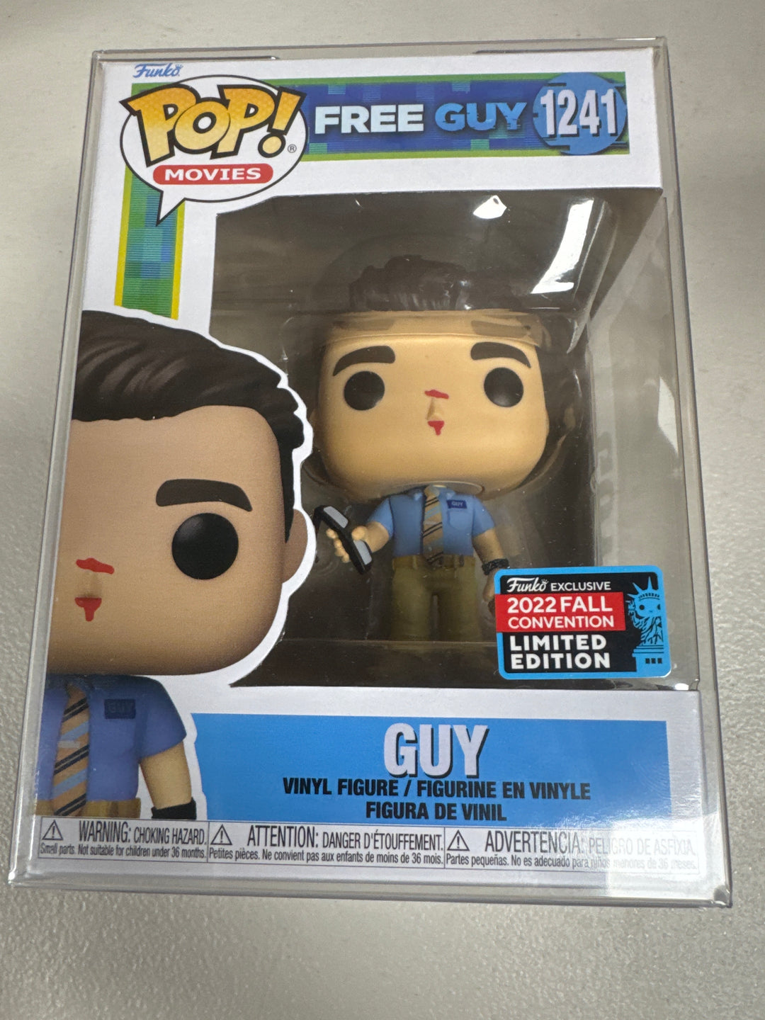 Funko Pop! Guy #1241 2022 Fall Convention Free Guy FP10626