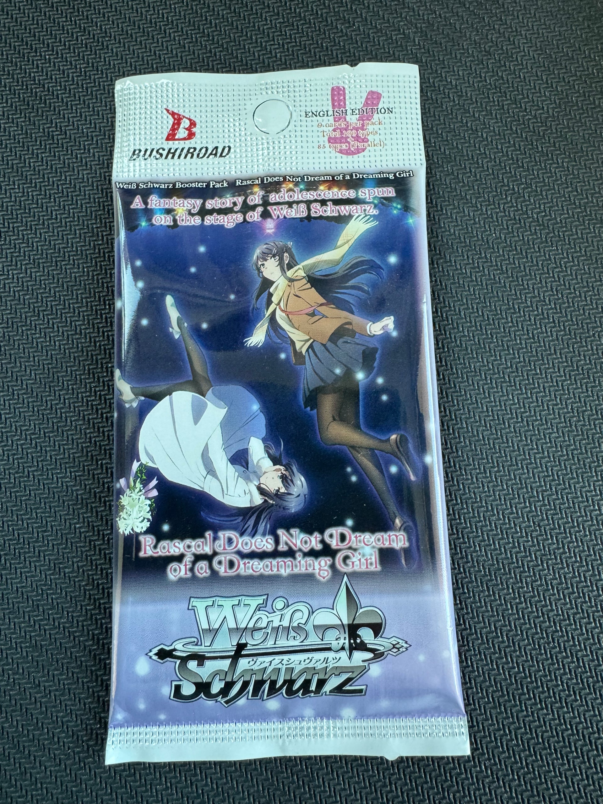 Weiss Schwarz: Rascal Does Not Dream of a Dreaming Girl Booster Pack o – Core Gaming
