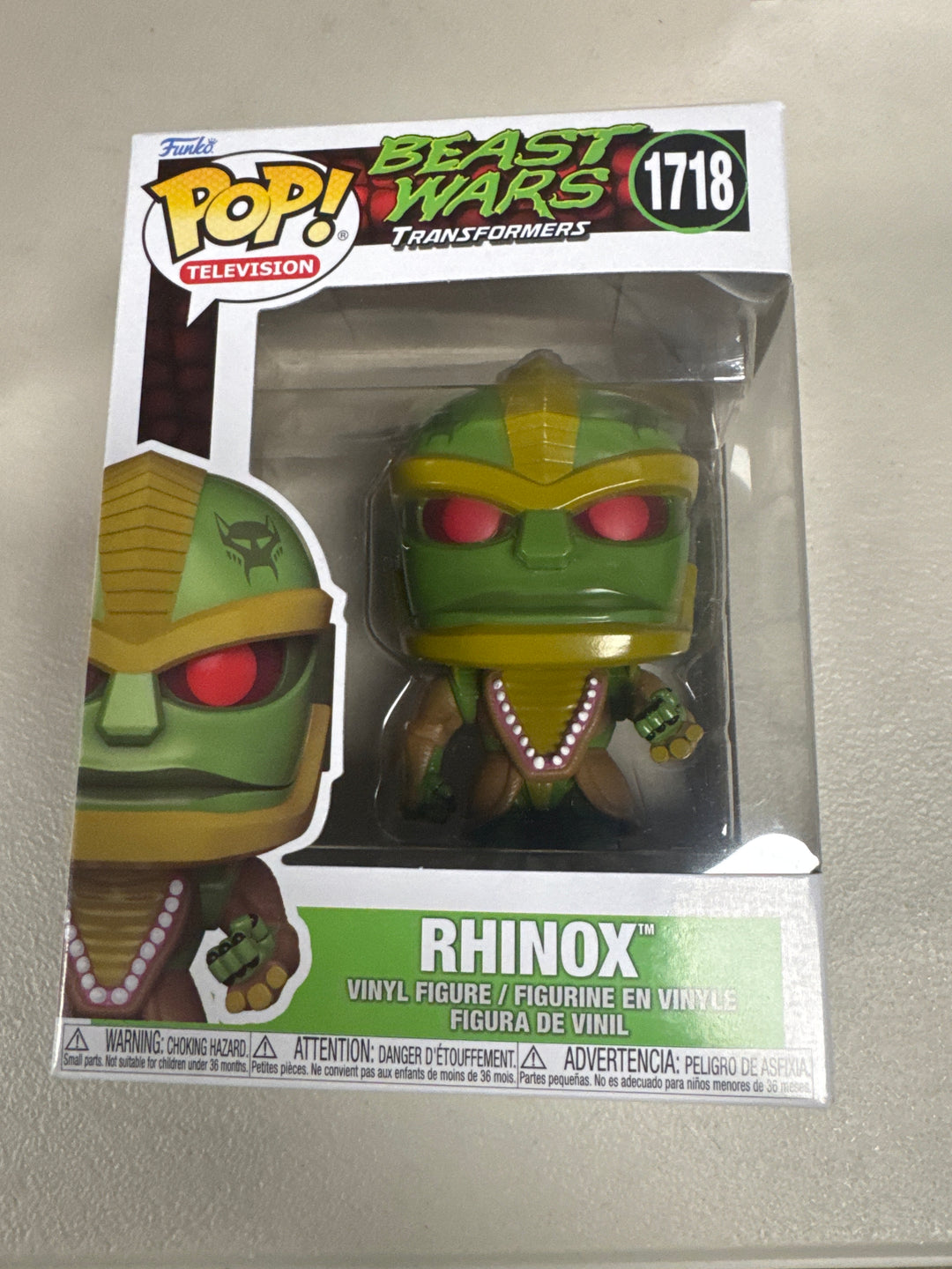 Funko Pop! Rhinox #1718 Beast Wars Transformers FP92226