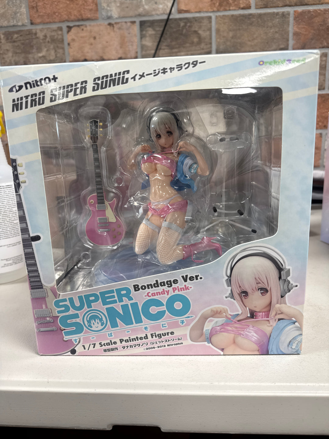 Super Sonico Bondage Ver. 1/7 Figure Candy Pink Orchid Seed AmiAmi A/B UT101226