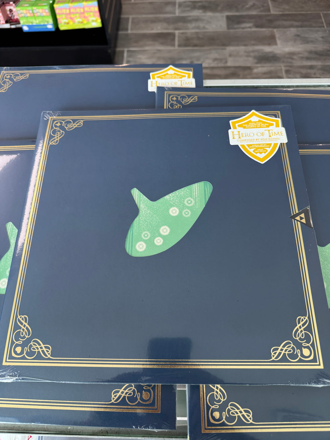 Hero of Time (Music from The Legend of Zelda: Ocarina of Time)  2LP Green & Purple Rupee - Vinyl Record VR92525