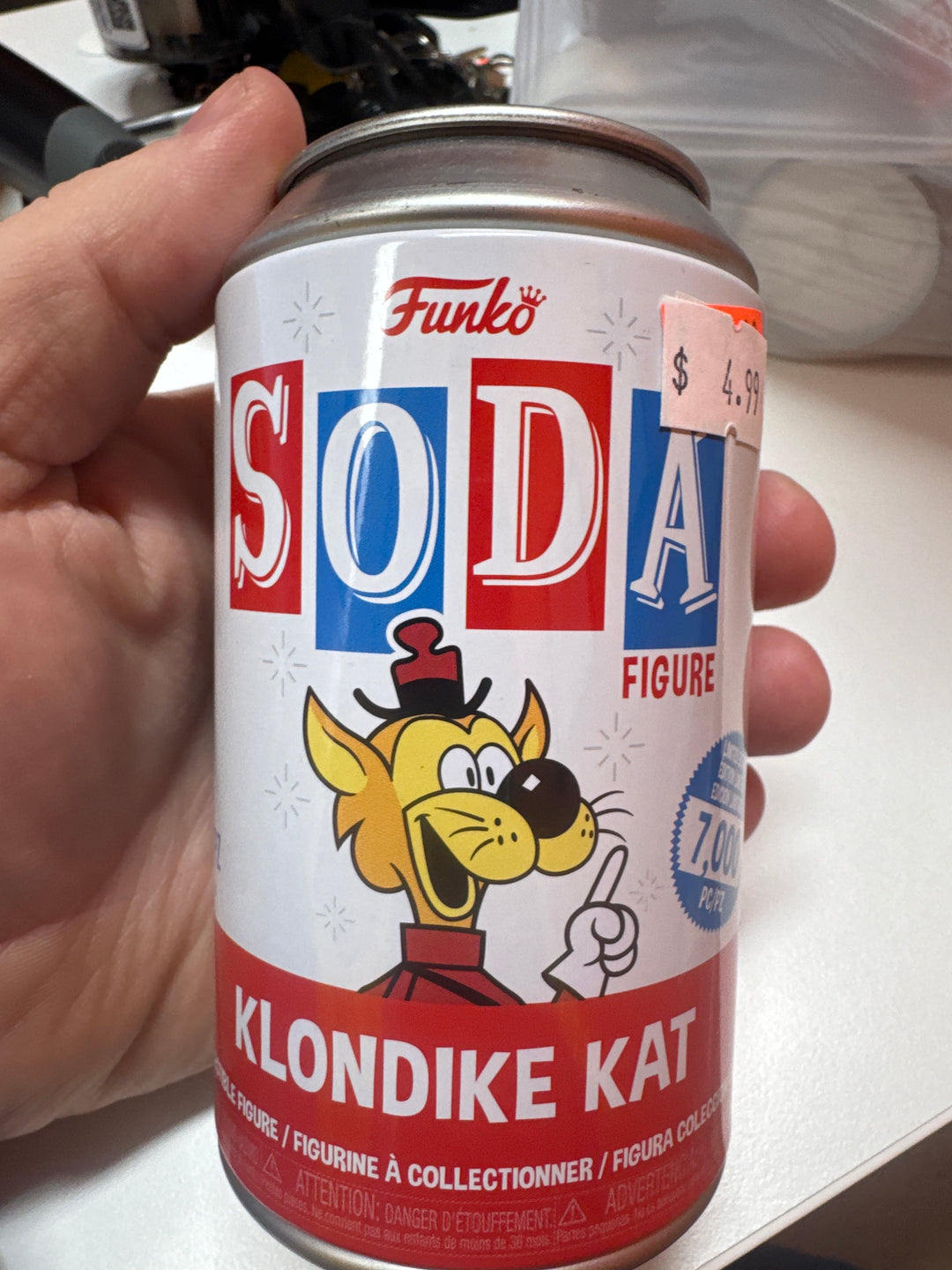 Funko Soda - Underdog Klondike Kat - Opened MD31626