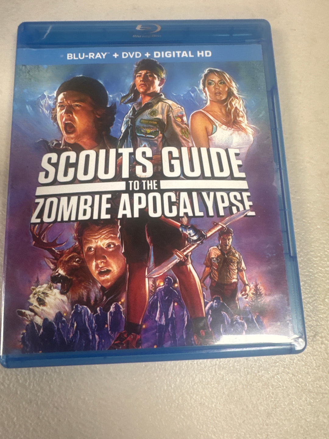 Scouts Guide To The Zombie Apocalypse - Blu Ray PM10826