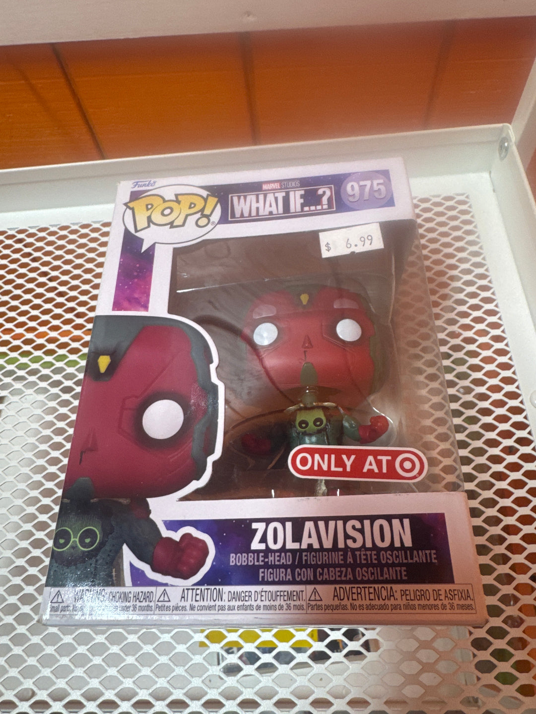 Funko Pop! Zolavision (Target) #975- Marvel What If? FP4626