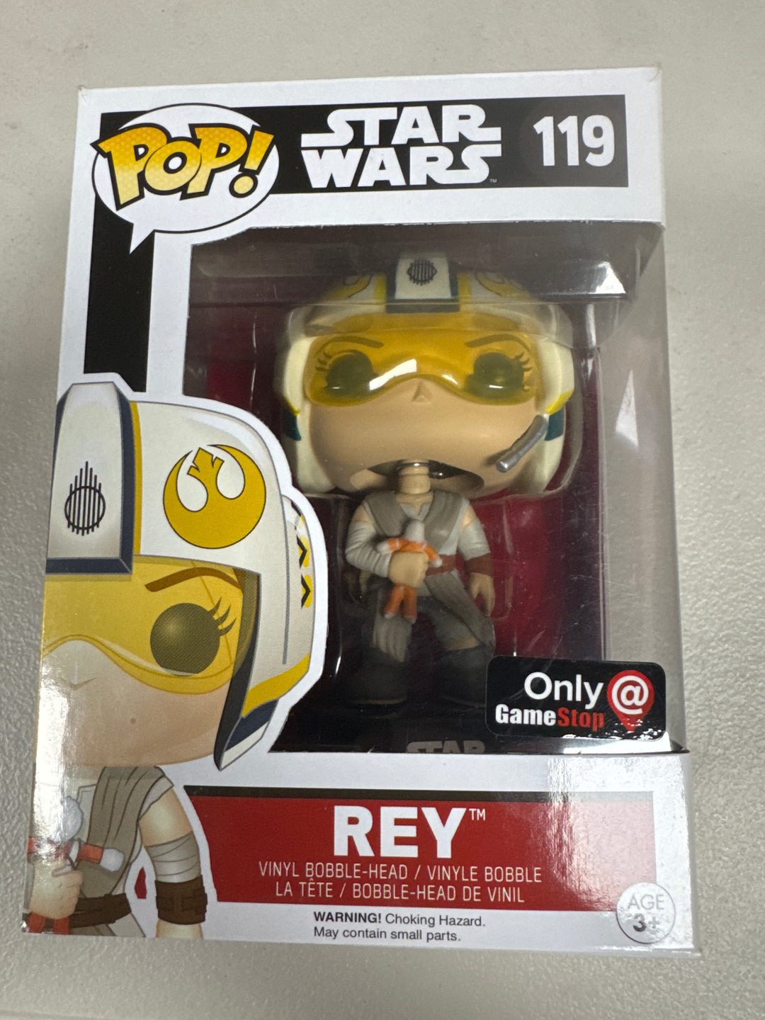 Funko Pop! Rey #119 Gamestop Star Wars FP101326